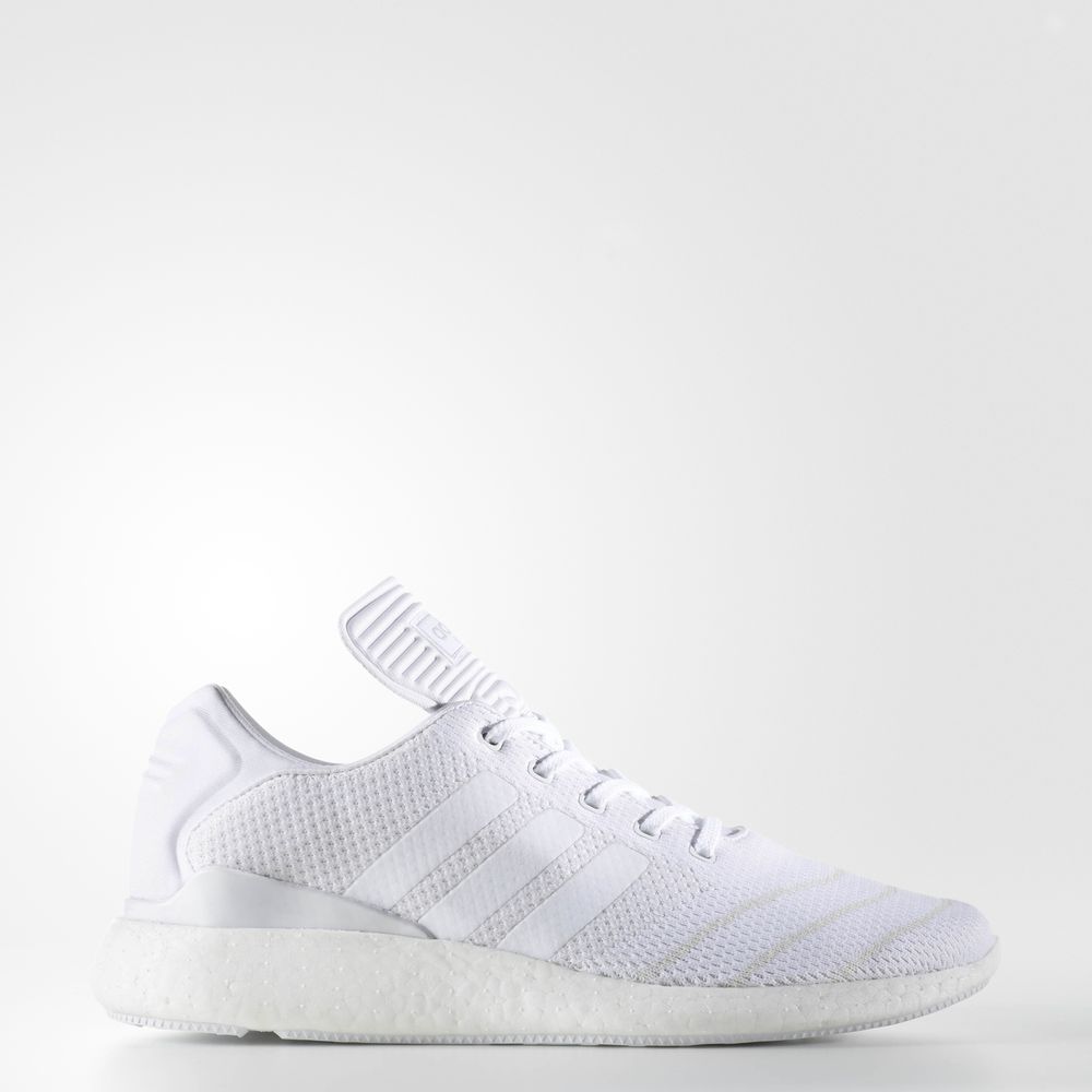 Adidas Busenitz Pure Boost - αθλητικα παπουτσια ανδρικα - Ασπρα,Μέγεθος: EU 36 – 54 2/3 (271GAXIU)